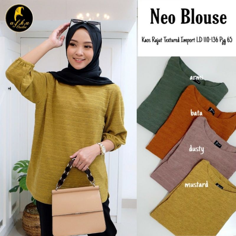 Neo blouse by afka hijab