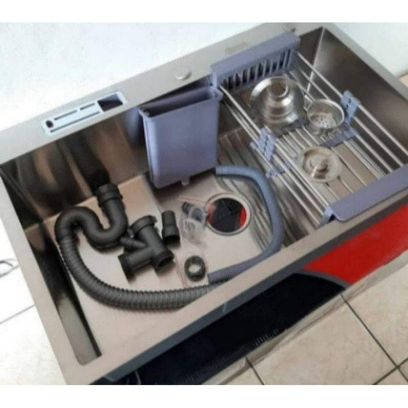 Paket Lengkap Kitchen Sink Bolzano Venice 8050 Shopee Indonesia