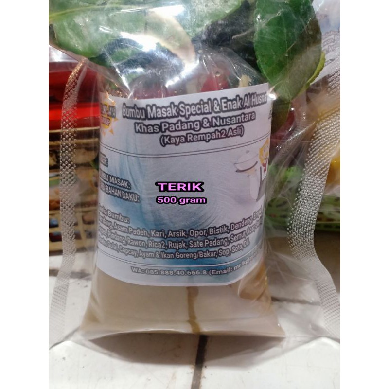 

Bumbu TERIK (Jawa Tengah)