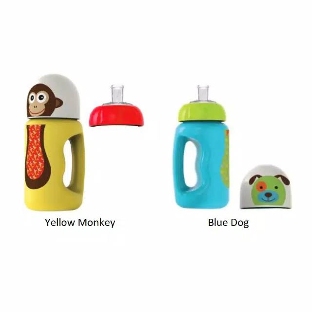 Baby Safe SK005 Bottle Silicone Spout Tumbler Cup 300ml MURAH