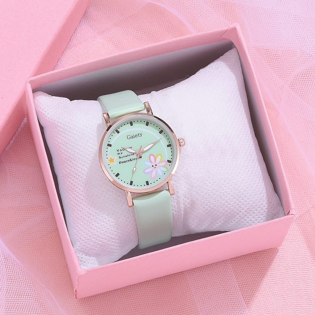 Jam Tangan Olahraga Wanita New Quartz Girls Cute Sports Watch Girl Gift Watch(NO BOX