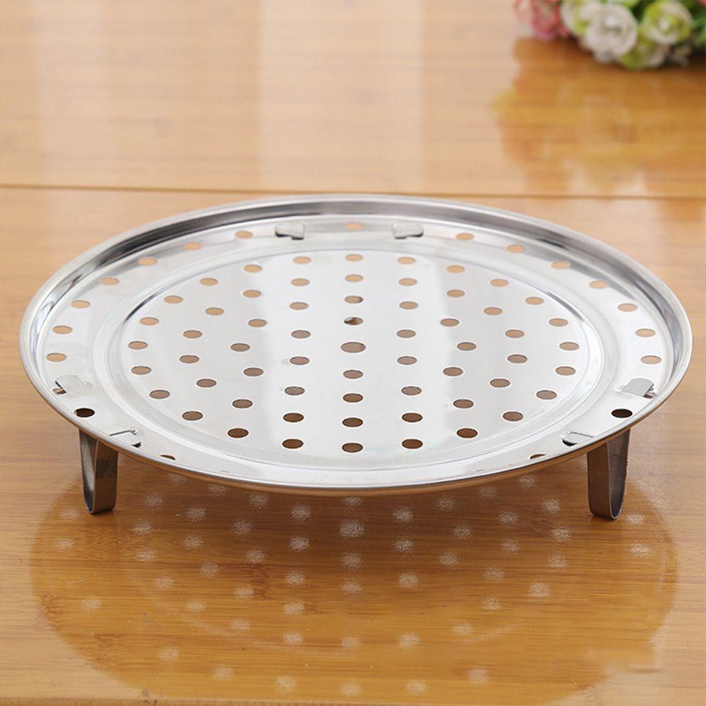 Solighter Steamer Rak Multifungsi Tray Stand Aksesoris Dapur Panci Kukus