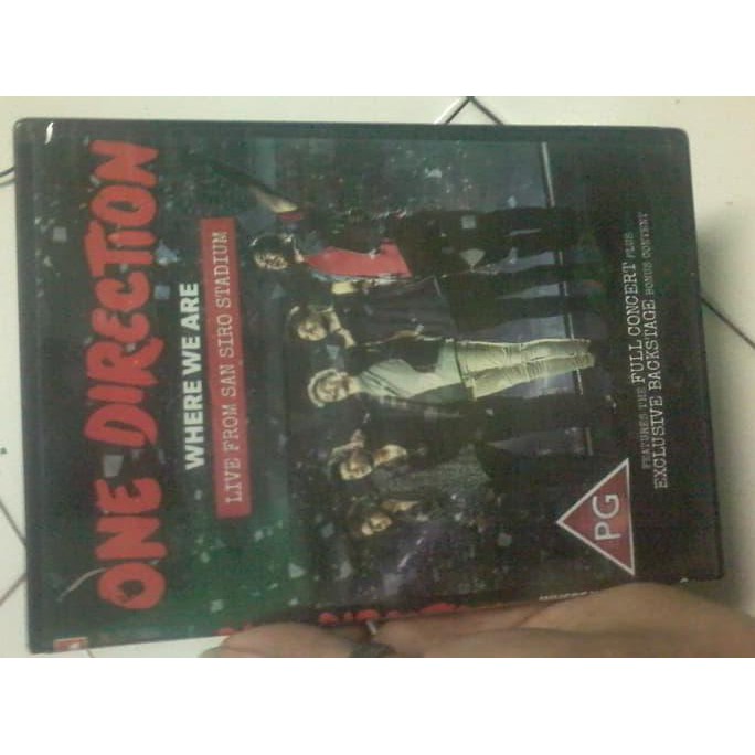Sale Dvd One Direction " Where We Are Live San Siro Stadium "