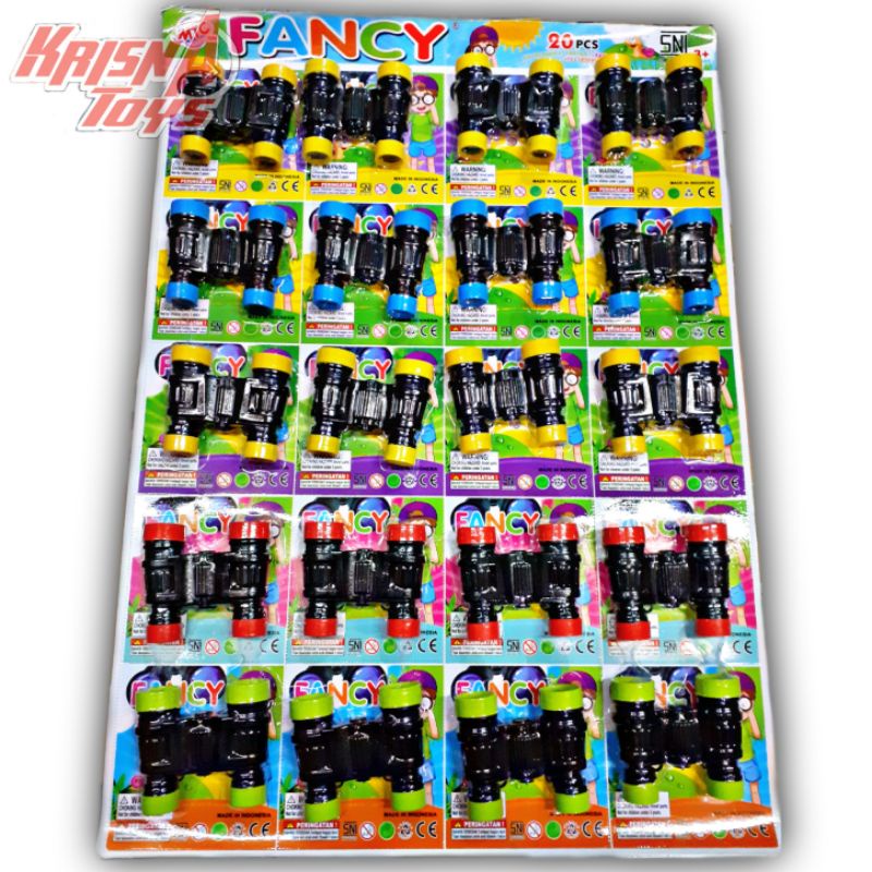 MAINAN ANAK TEROPONG/TEROPONG MAINAN isi 20pcs/Lembar