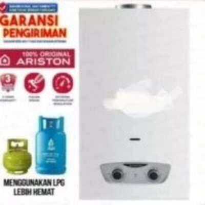 Water Heater Gas ARISTON Fast R 5 Liter / Pemanas Air Mandi