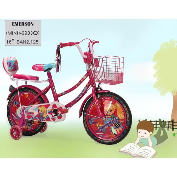 Sepeda anak mini 18 inch emerson Terbaru