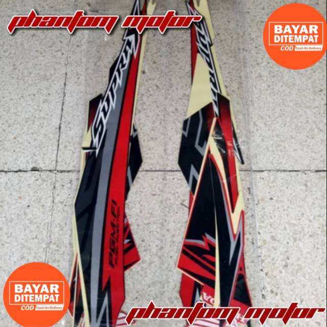 STRIPING LIS STIKER SUPRA X 125 FI 2018