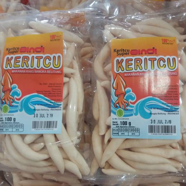 

keritcu cap sindi khas bangka 100gr