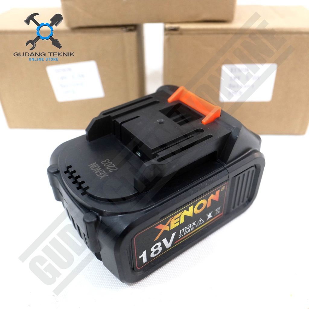 BATERAI Impact Wrench 18V XENON 1.5Ah 3Ah Cordless / BATTERY Batery Impect Impek 1.5A 3A XENON