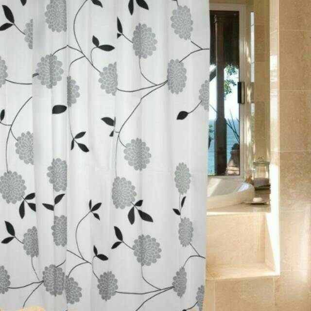 Tirai kamar mandi waterproof