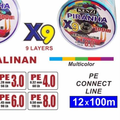 PE PIRANHA KENZI X 9