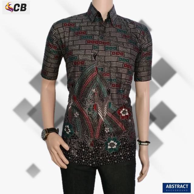 Pabrik batik  batik HRB026/kemaja batik pekalongan