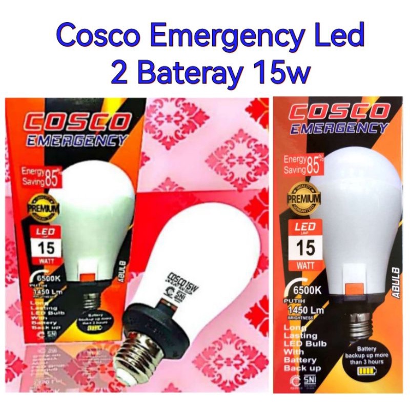 Cosco Lampu LED Emergency 15W 18W