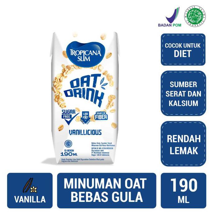 

Sale Tropicana Slim Oat Drink 190ml (24 pcs) - Ready to Drink