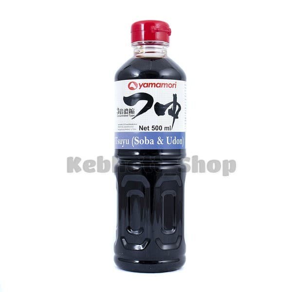 

Yamamori Tsuyu Soba & Udon Japanese Soy Sauce 500ml Saus Soba dan Udon