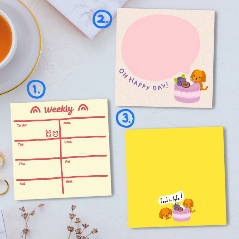 

Memopad/ Notepad Lucu Isi 50 lembar/ Memopad Murah