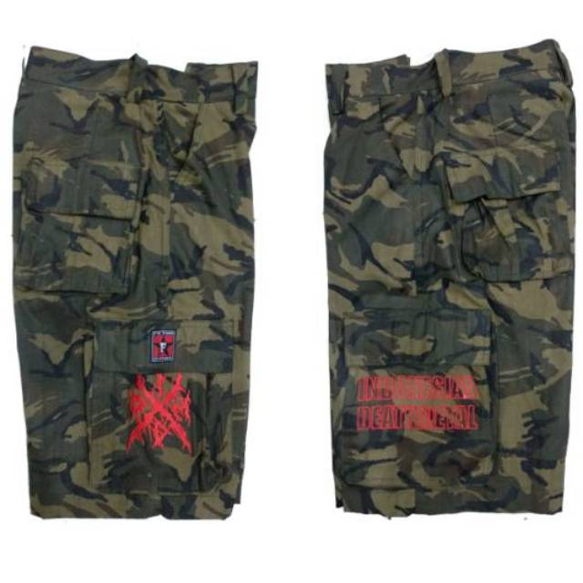 Celana cargo pendek army / MISFITS / metal punk hardcore deathmetal slamming brutal