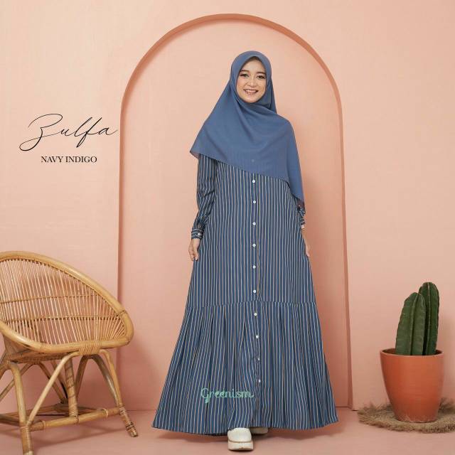 Zulfa Dress by Greenism