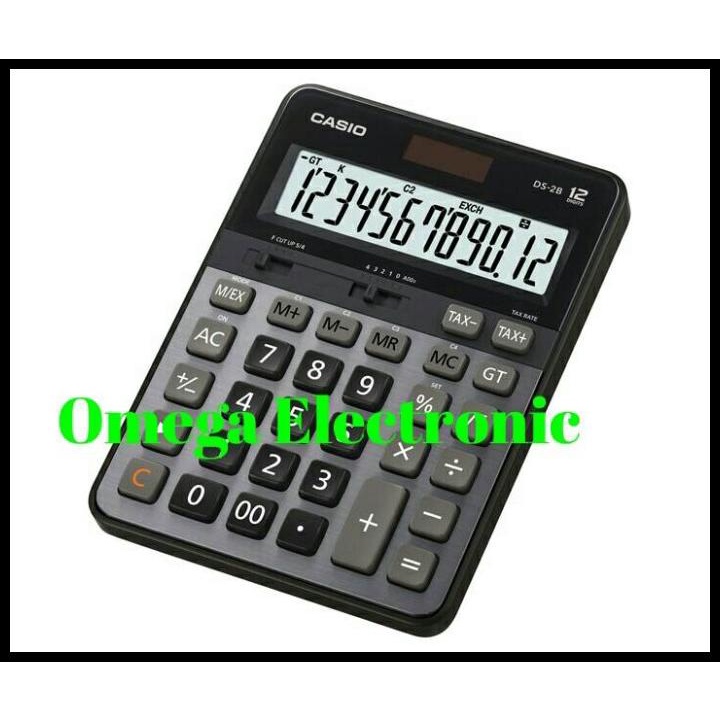 

Casio Heavy Duty Calculator Ds-2B - Kalkulator Kantor Office Ds 2 B 12