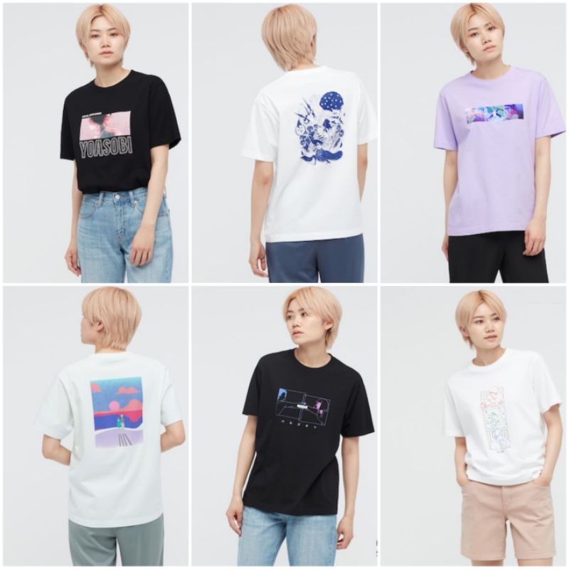 JASTIP UNIQLO X YOASOBI T-Shirt UT Original Japan (Impor)