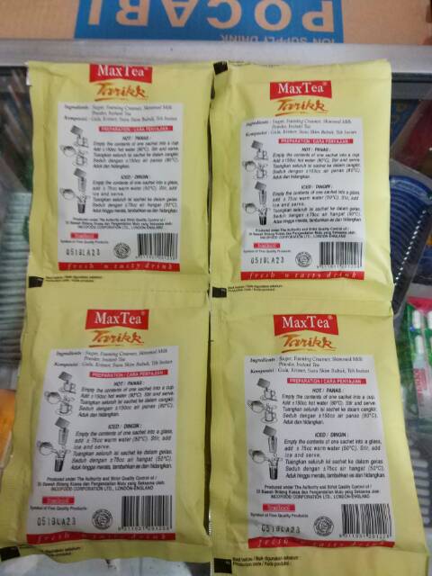 Teh Tarik Max Tea sachet 25gr [RENCENG]