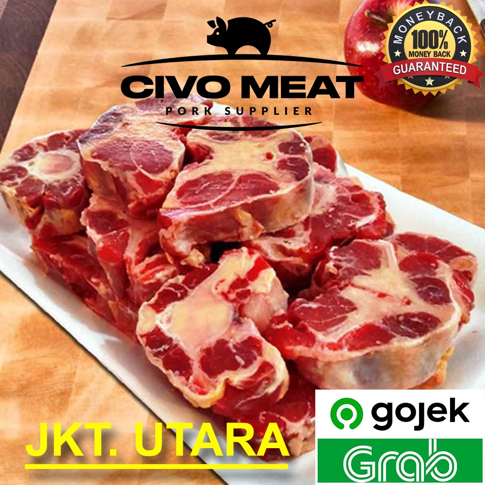 

BUNTUT SAPI / OXTAIL LOKAL Frozen - 1kg