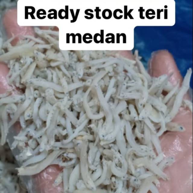 

Teri asli medan (harga per ons)