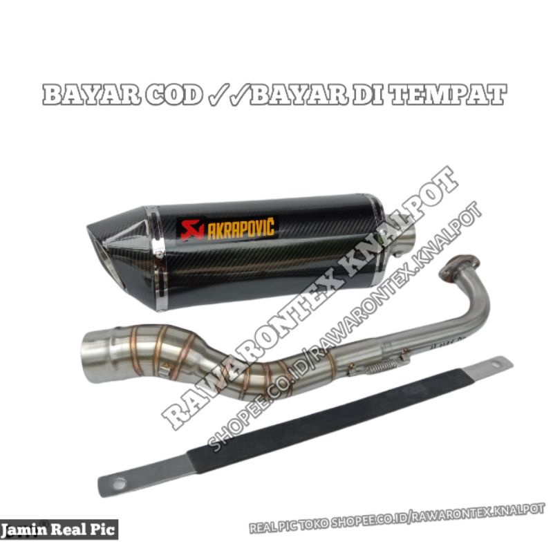 Knalpot Racing Honda Adv 150 Akrapovic