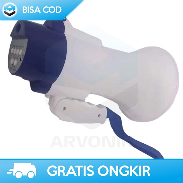 MEGAPHONE PENGERAS SUARA TOA SPEAKER CORONG ZANSONG 18650 15W PLASTIK