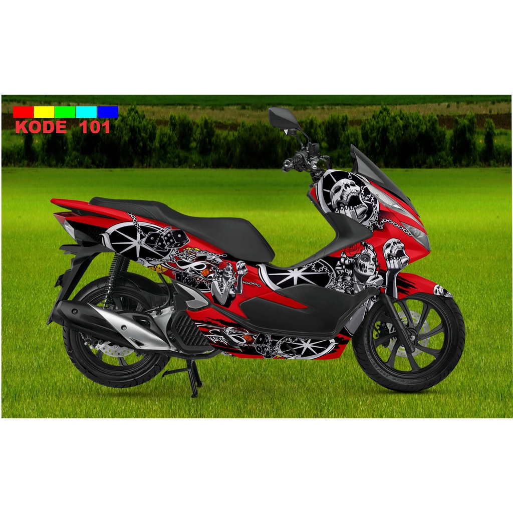 STIKER HONDA PCX 160 FULL BODI STIKER PCX MURAH