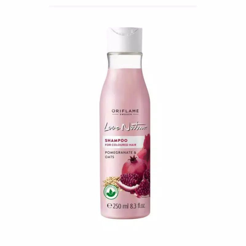 PROMO ORIFLAME LOVE NATURE SHAMPOO POMEGRANATE DAN OATS
