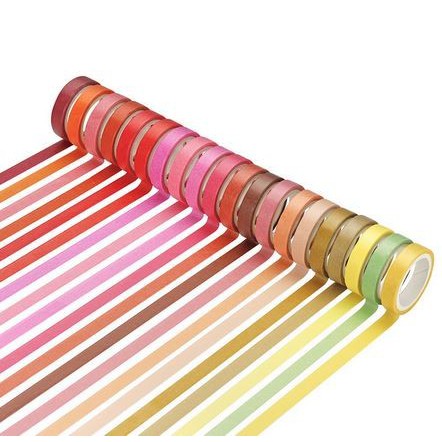 Japanese Washi Tape - Rainbow Series