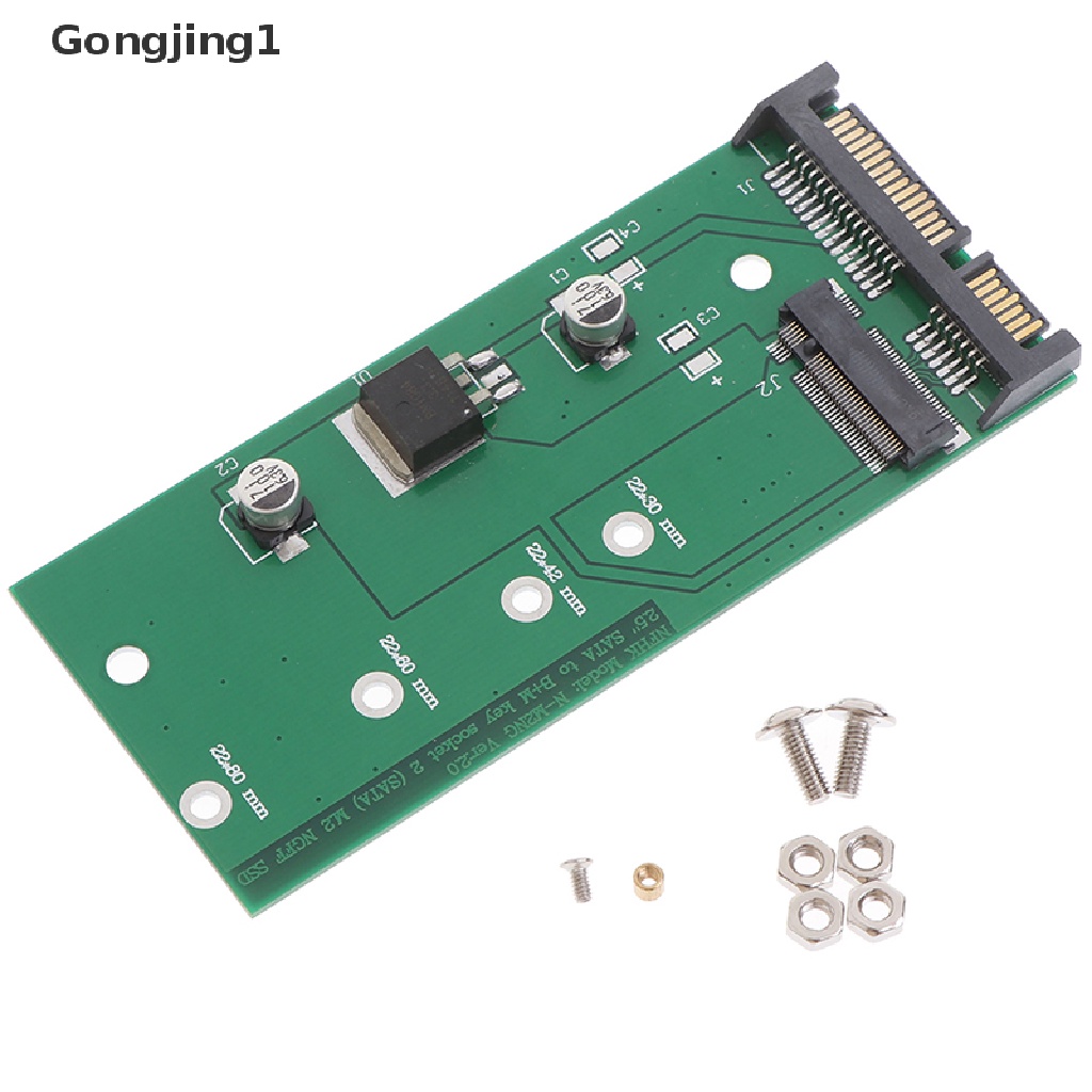 Gongjing1 Ngff (M2) Ssd Ke 2.5inci Sata Adapter M.2 Ngff Ssd Ke Ke Ke Ke Ke