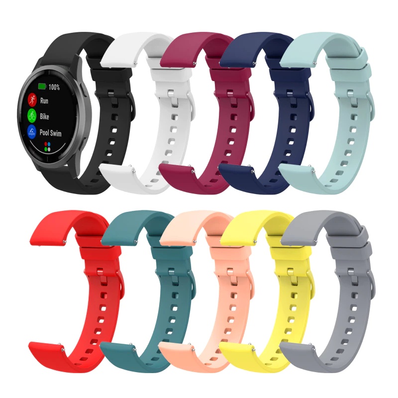 Silvertech Strap Universal 22Mm untuk Samsung Galaxy / Huami Amazfit /Jam Huawei /Garmin /Ticwatch / dan jam Universal 22mm