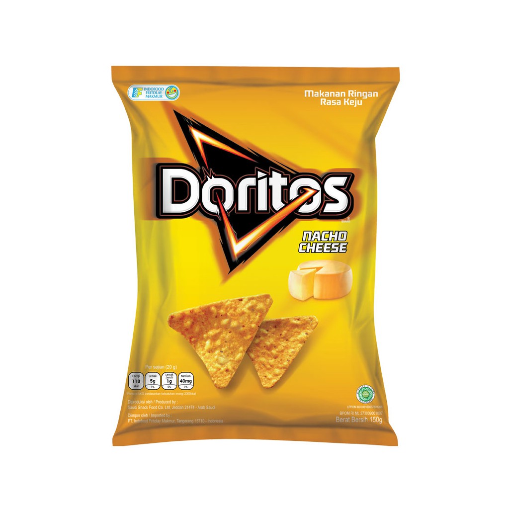 Nacho Doritos Bag Food Label: A Nutritional and Ingredient Breakdown