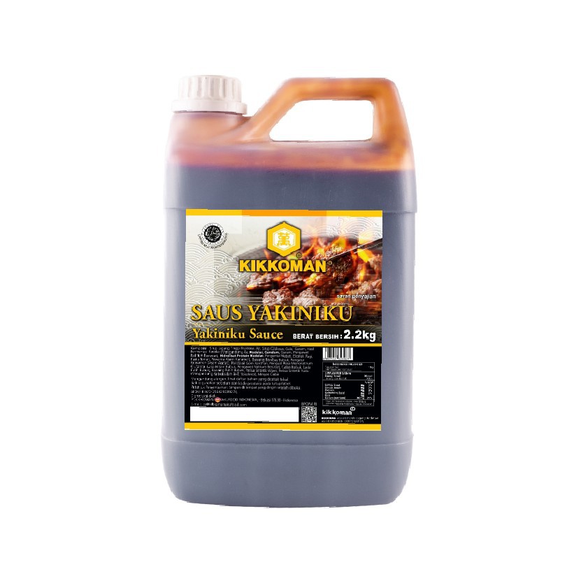 

Kikkoman Yakiniku Sauce HALAL Jerigen 2L