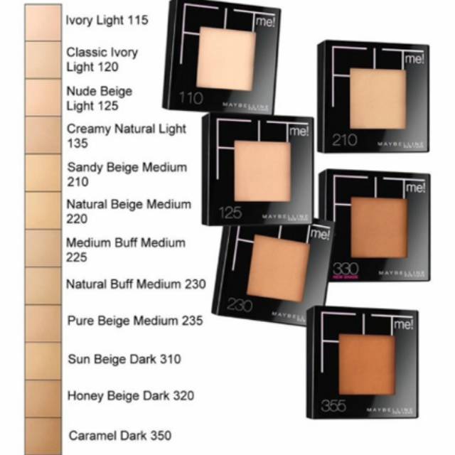 Maybelline fit me powder
