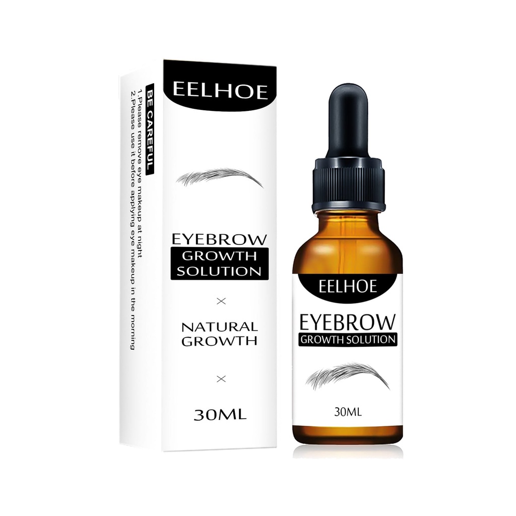 EELHOE EYEBROW GROWTH SOLUTION X NATURAL GROWTH 30ML / CAIRAN PENUMBUH ALIS &amp; BULU MATA