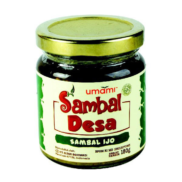 

Umami Sambal Ijo 180G