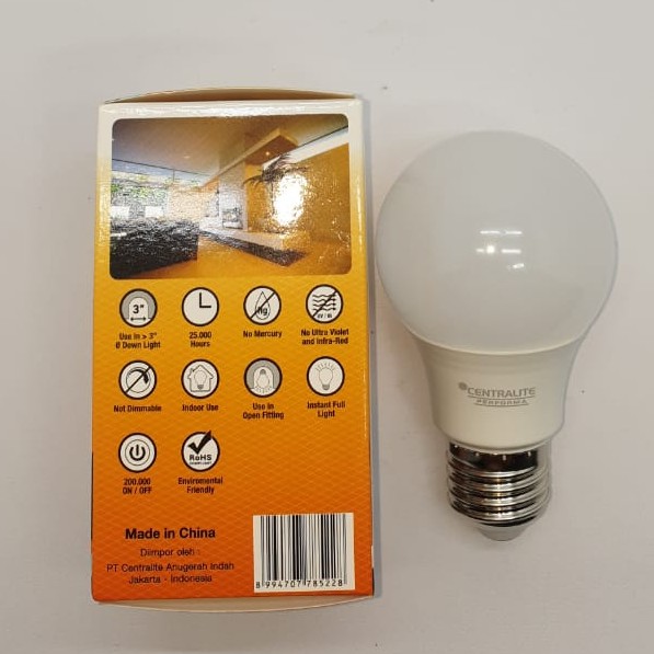 CTL 8W CD PUTIH LAMPU LED BULB CLASSIC 8W PERFORMA CTL / BOHLAM CAHAYA PUTIH