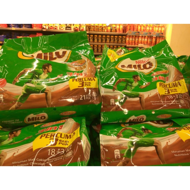 

MILO 3 IN 1 ISI 21pcs