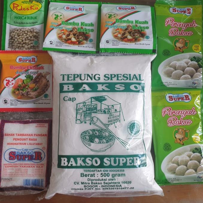 

TERLARIS Tepung Bakso Paket Bakso Garing Kres Kres Kres + MSG