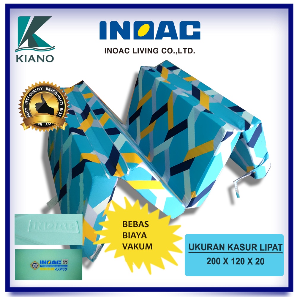 Kasur Lipat INOAC 200x120x20 ORIGINAL INOAC EON D.23