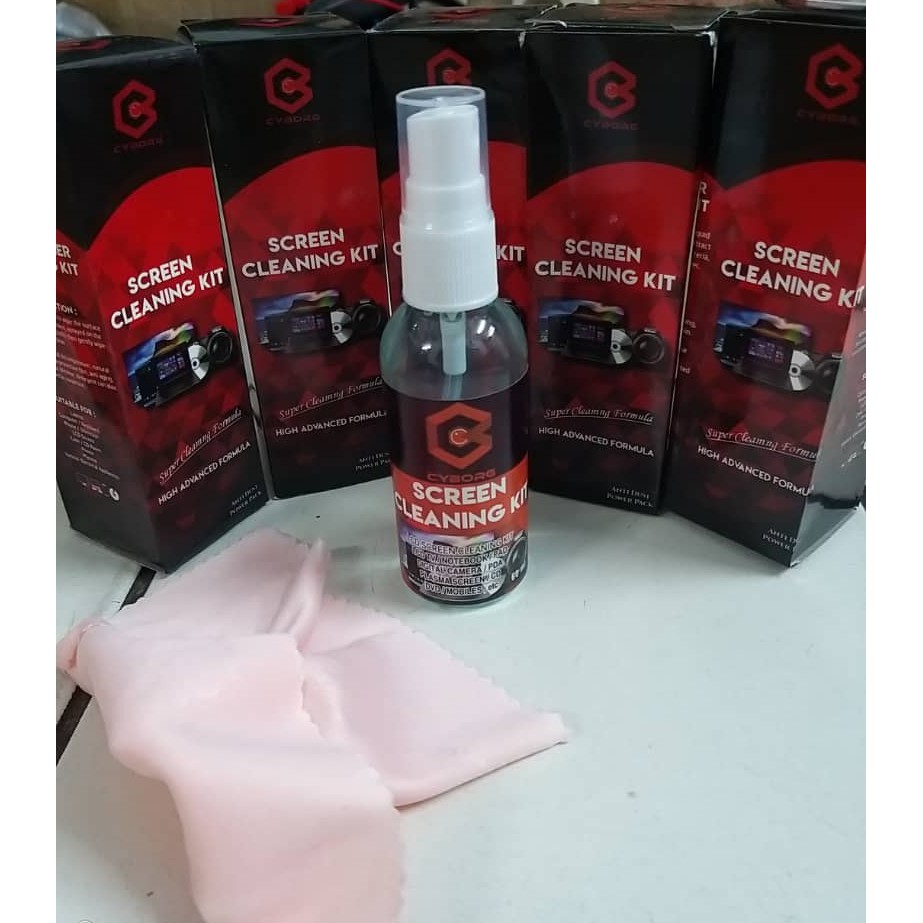 Cleaner Kit Cairan Spray Pembersih Layar Komputer, TV , Laptop LCD screen, SMARTPHONE