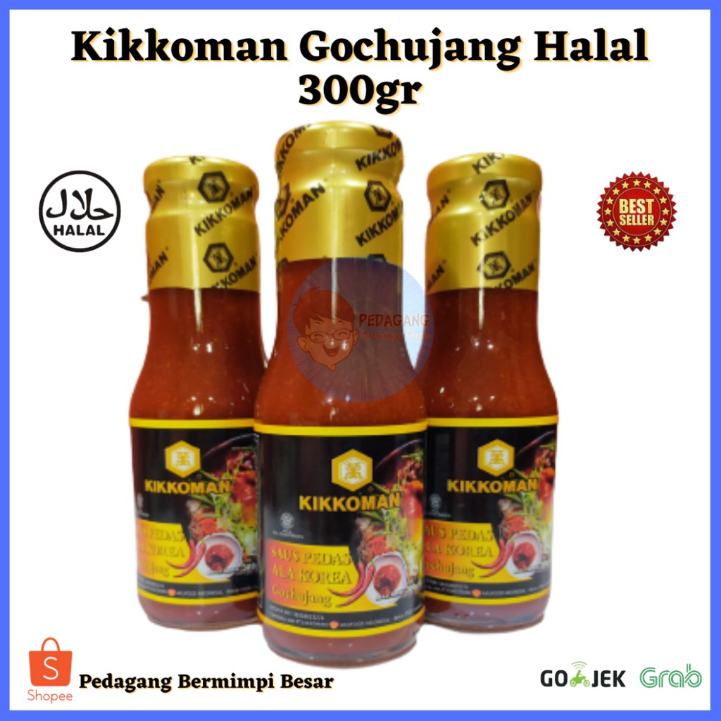 Kikkoman Gochujang Halal 300gr | Gochujang Korea Halal