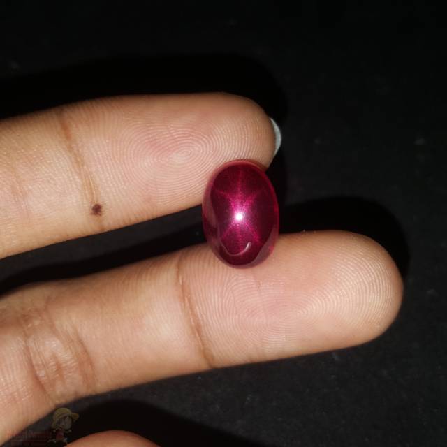 Batu Permata Merah Siam Bangkok STAR SUPER