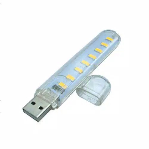 Lampu USB 8 LED / Lampu Kamar / Lampu Camping /Lampu Mini USB