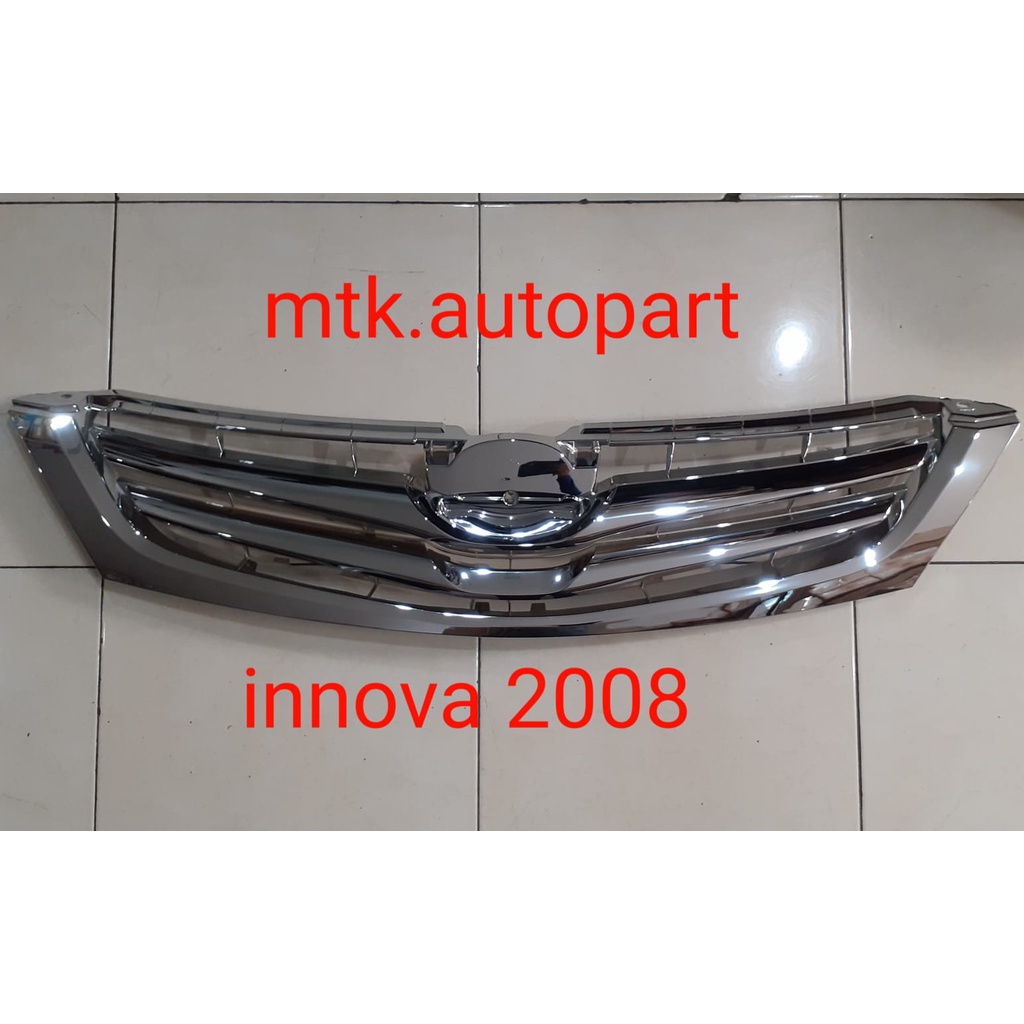 GRILL BUMPER DEPAN INNOVA 2008-2011 KROM