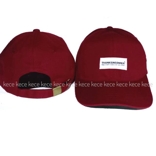 Topi Baseball Bordir Cakop Besi Kece