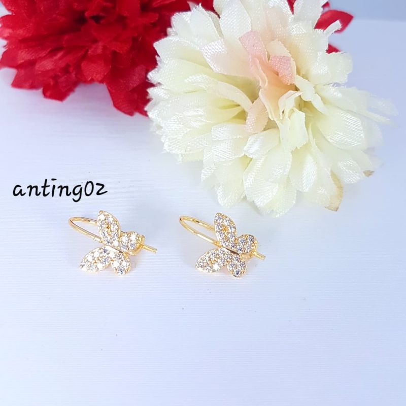 Anting titanium import kode 03,awet,tahan lama